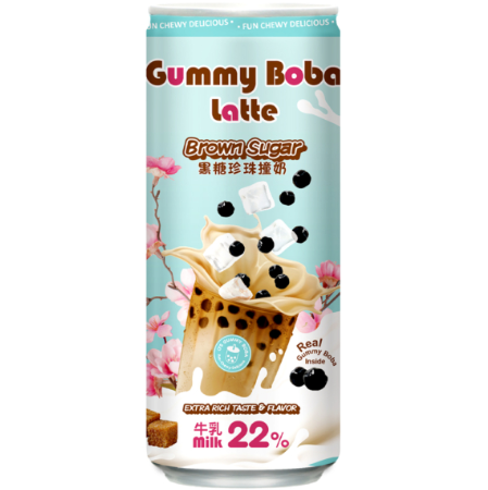 O's Gummy Boba Latte