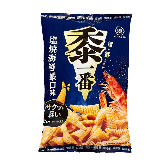 Koikeya Triangle Corn Shrimp Snack