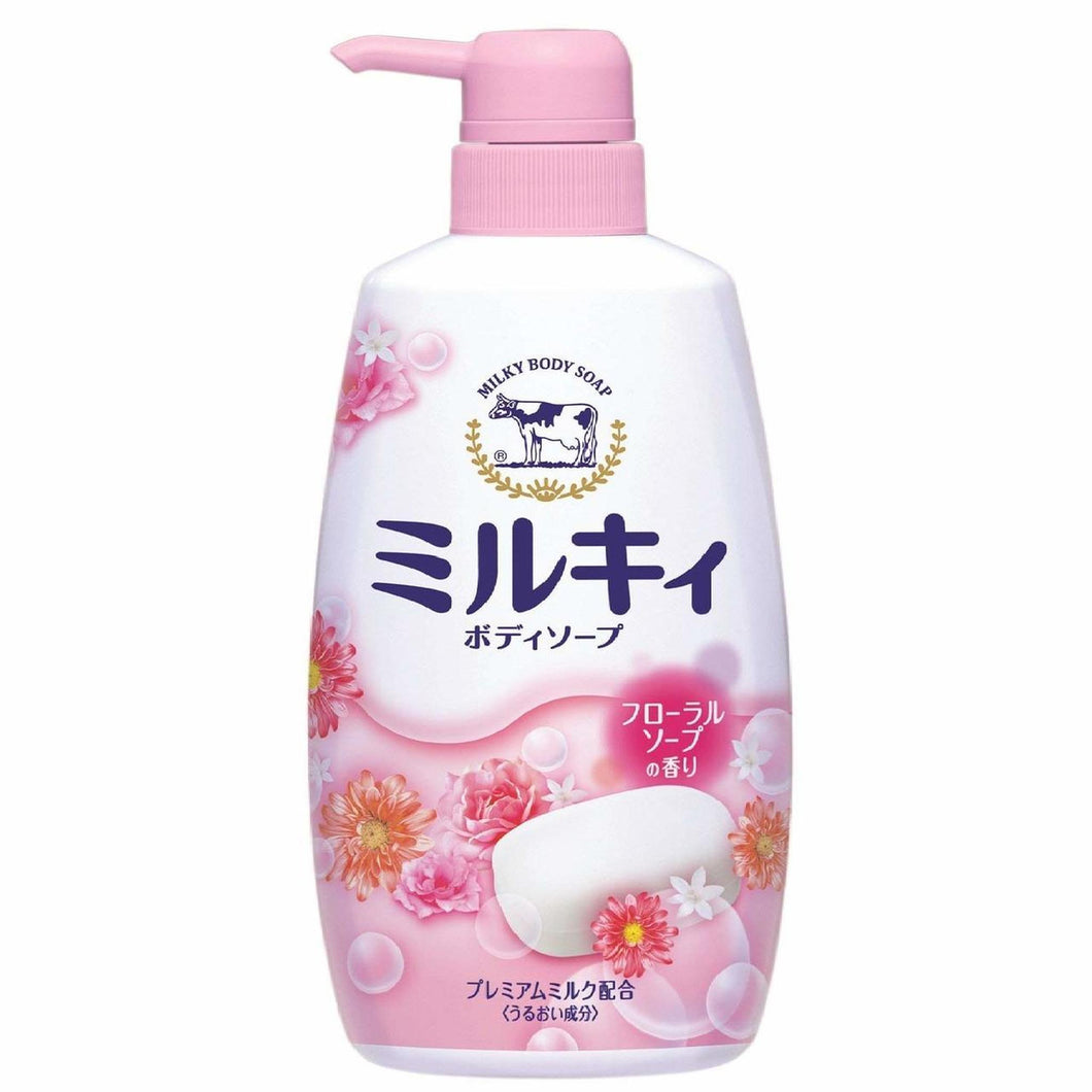 GYUNYU MILKY BODY SOAP PUMP RELAX FLORAL
