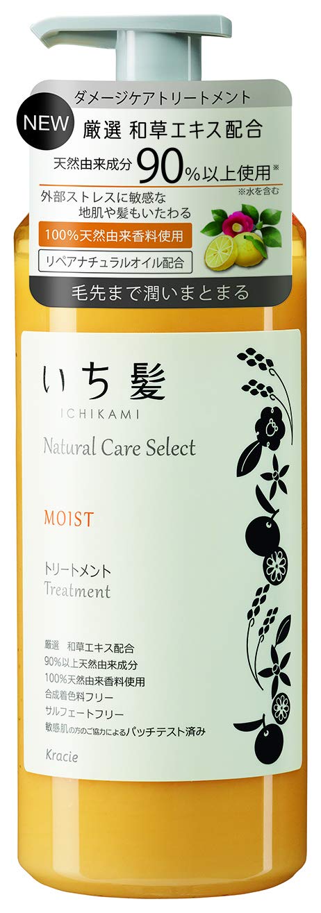 KRACIE ICHIKAMI NATURAL CARE SELECT MOIST TREATMENT PUMP