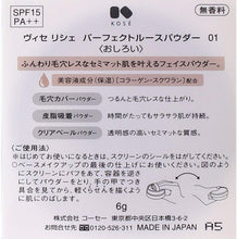 Load image into Gallery viewer, Visee Loose powder # 001